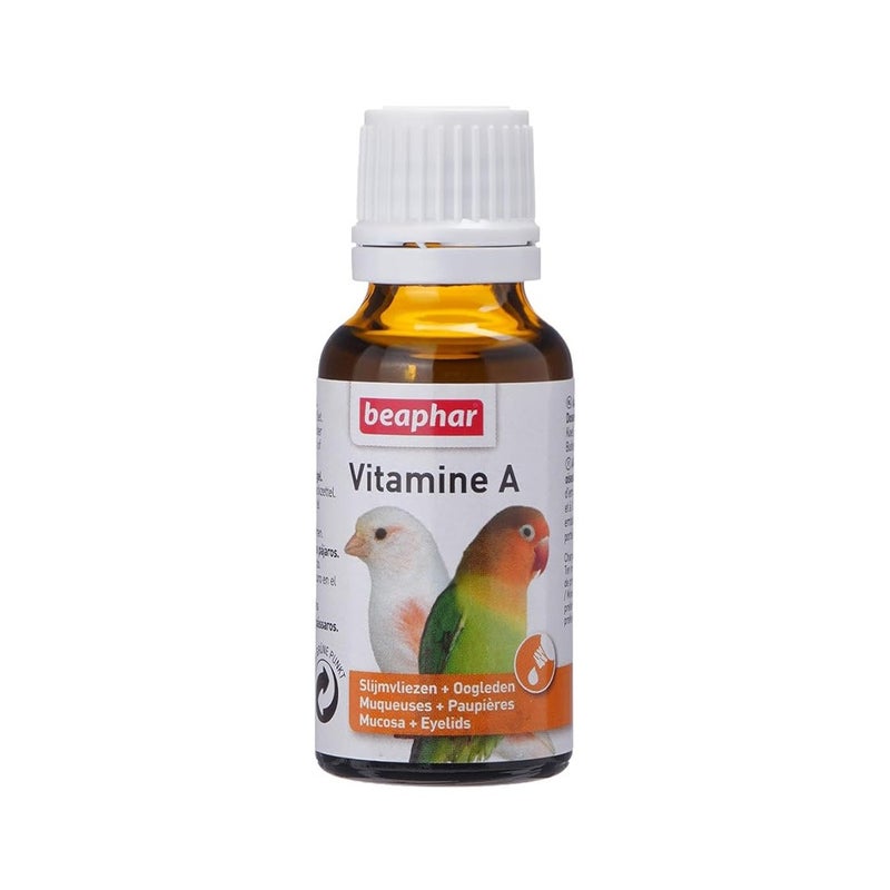 Beaphar Vitamin A Liquid for Birds - 20 ml