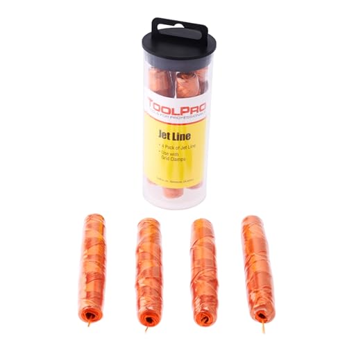 ToolPro Leveling Line - 4 Pack (Jet Line) works with Lever Action Grid Clamps, ToolPro Model Number: TP05054. - Image 4
