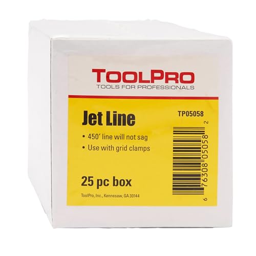 ToolPro Leveling Line - 4 Pack (Jet Line) works with Lever Action Grid Clamps, ToolPro Model Number: TP05054. - Image 3