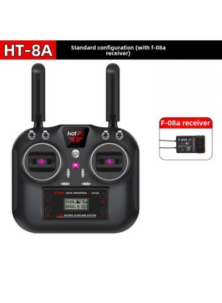 Hotrc China Airlines HT-8A Two-way Remote Control 8 Eight-channel Model Aircraft Fixed-wing Receiver Vehicle And Ship Model FPV-Color:Standard Configuration (with F-08a Receiver)-Specifications:Ht-8a Remote Control Right Hand Throttle (japanese Hand) - pzsku/Z712EA9522C0762D037C0Z/45/1746231954/eb466d42-bba4-4488-8cea-e5b78bd7f858