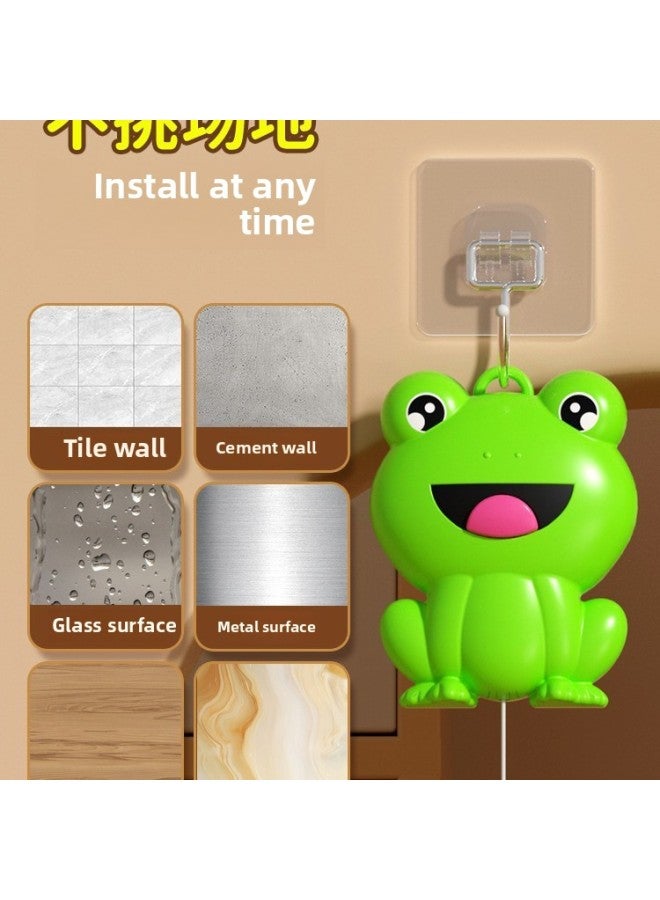 اسم المحتوى ناريلا لعبة مضرب تنس الطاولة المعلقة الرائعة للأطفال، تدريب تفاعلي بين الوالدين والطفل، ألعاب مضرب للتنسيق بين اليد والعين - اللون: نمط الحب 【2 طلقة + 3 كرات】 يمكن سحبها بنقرة واحدة، خطاف لا يترك أثرًا - Image 5