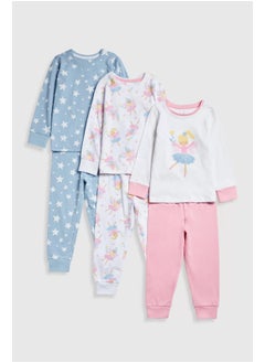 Fairy Ballerina Pyjamas - 3 Pack