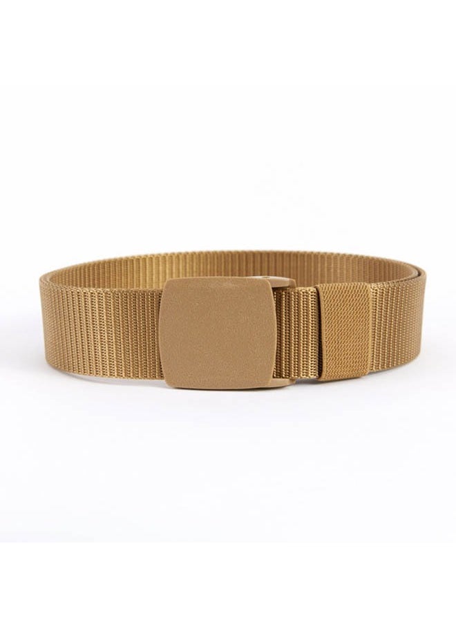 KUAZIVI Nylon Canvas Belt Plastic Buckle Belt Travel Adjustable Nylon Web Slide Belt  - Image 2