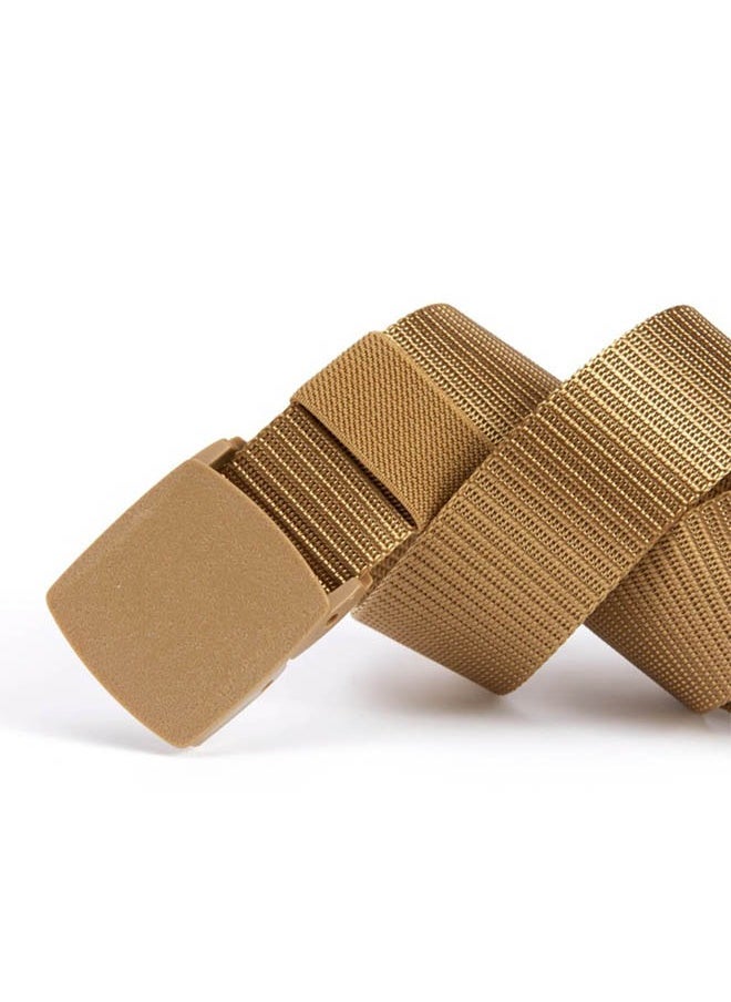 KUAZIVI Nylon Canvas Belt Plastic Buckle Belt Travel Adjustable Nylon Web Slide Belt  - Image 3