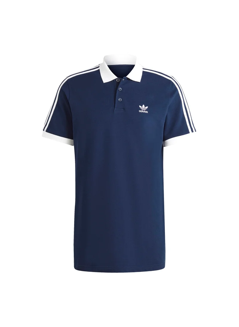 اديداس adidas 3-STRIPE POLO Blue Originals Men POLO SHIRTS