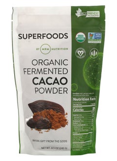 MRM Nutrition Organic Fermented Cacao Powder 8.5 oz (240 g) 