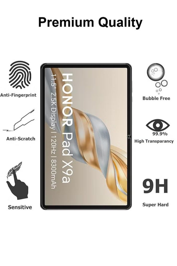 Tempered Glass Screen Protector For Honor Pad X9a 11.5 Clear - Image 2