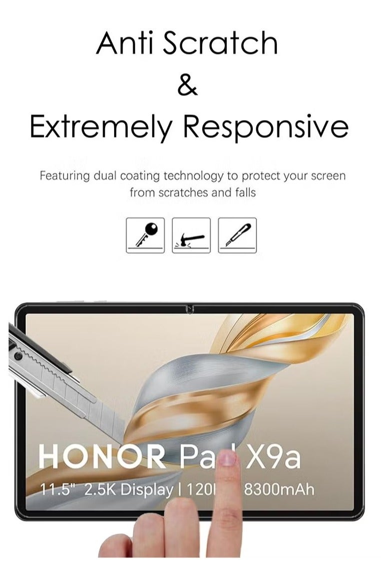 Tempered Glass Screen Protector For Honor Pad X9a 11.5 Clear - Image 3