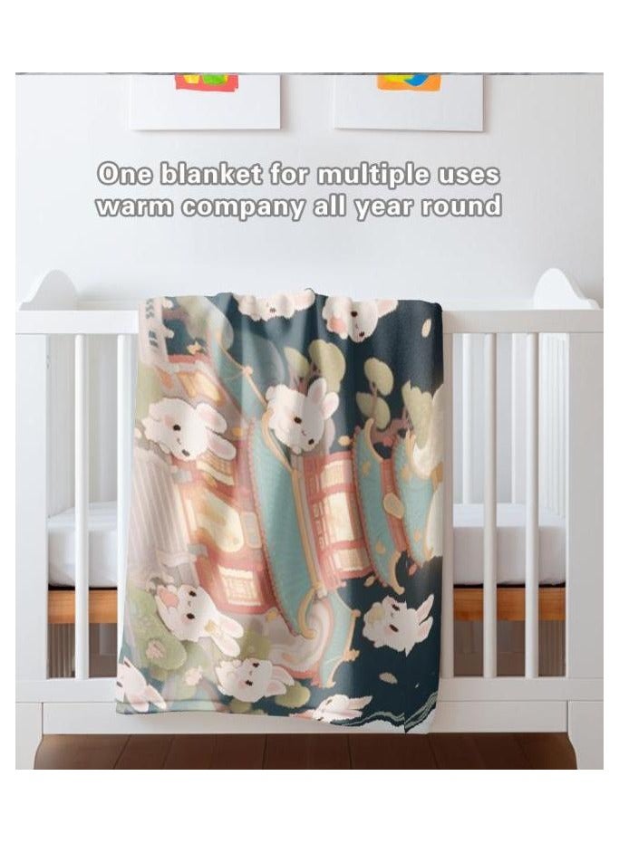 general Flannel thin blanket (warm and comfortable, suitable for sleep, gaming, dust removal and sandproof) 150cm*200cm - 175 - Image 4