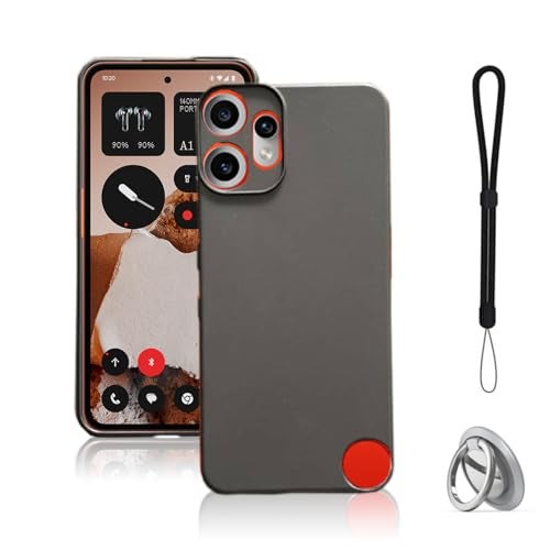 NOUKAJU Case for CMF Phone 2 Pro, TPU Protective Case,Stand Function,Adjustable Bracket,Anti-Drop, Shockproof,Protective Cover for Nothing CMF Phone 2 Pro(Black) - Image 1
