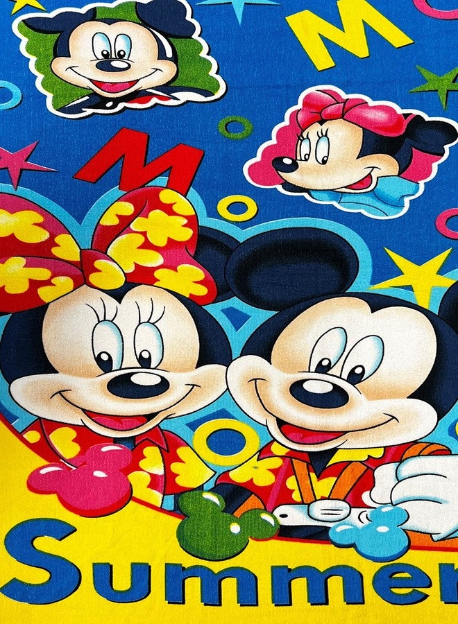 ميني منشفة شاطئ/معطف بغطاء رأس للبنات من ديزني بتصميم ميني ماوس (نقاط حمراء) - Image 4