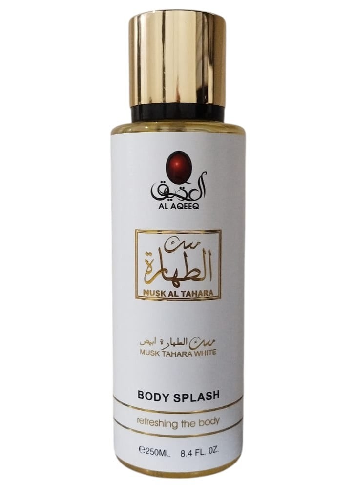 Al-aqeeq White Musk Al Tahara Body Splash For Women - 250 ML
