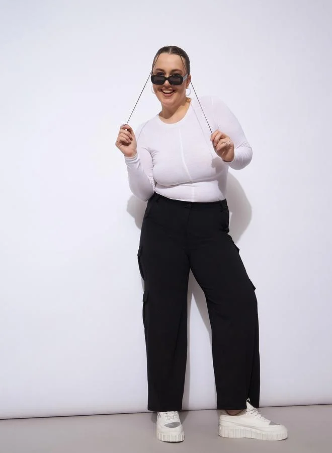 ساسافراس بنطال كارجو بمقاس كبير