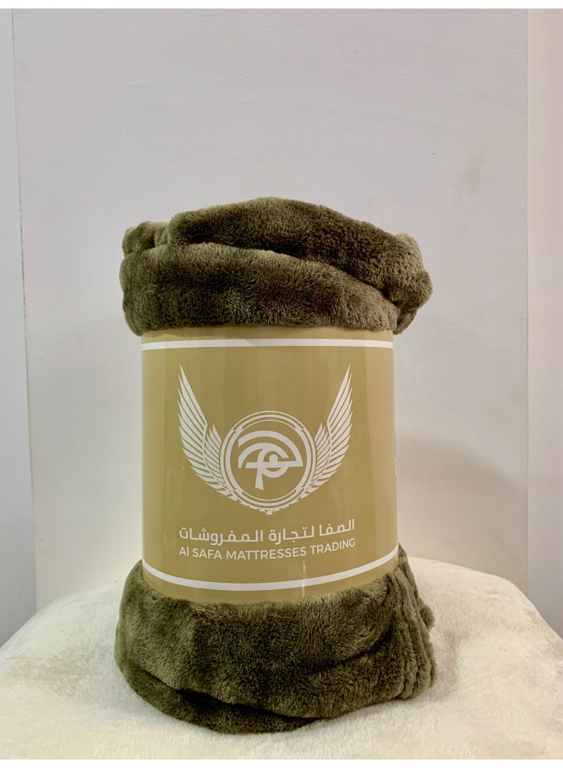 بطانية بابلز مقاس 220*240سم تصميم اسباني