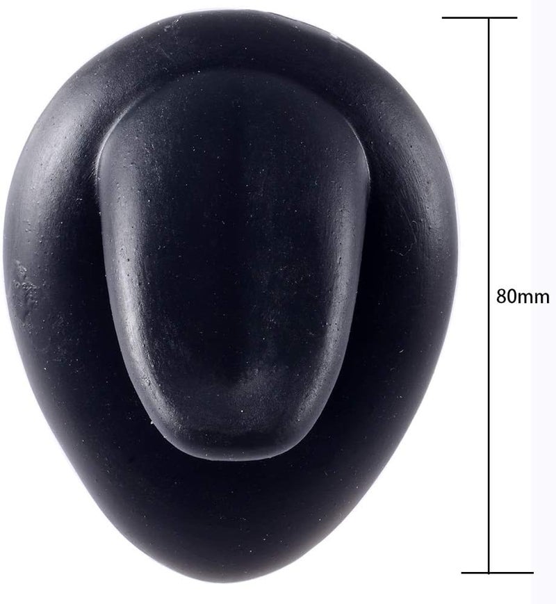 CHUANCI Black Soft Silicone Human Ear Mouth Eye Tongue Navel Model Puncture Simulation for Jewelry Display Teaching Tool - Image 5