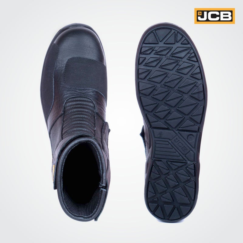 JCB حذاء راكب SPEEDMAX، جلد محكم، فيلكرو، أحذية مزدوجة الكثافة - Image 5