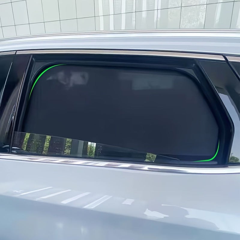 Magnet Car Window Sunshade With Buckle For Atto 3 2022 To 2024 Rear Protective - Image 4
