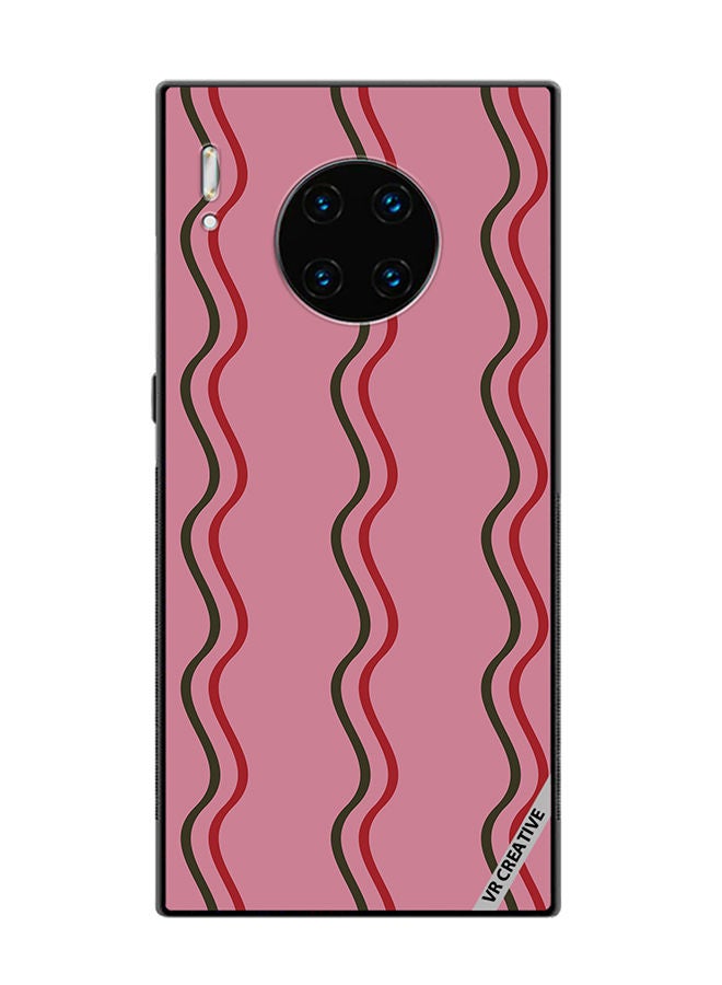 VR CREATIVE Protective Case Cover For Huawei Mate 30 Pro Strips Design Multicolour - Image 1