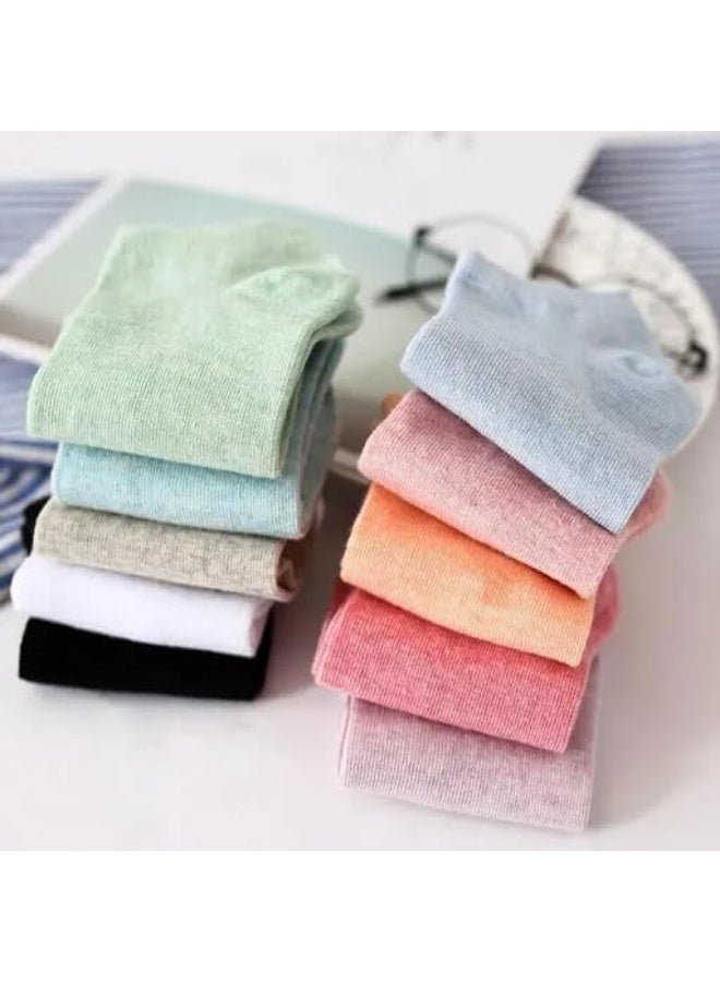 Women's Casual Ankle Socks Comfort Foot Socks 6 Pairs - Image 4