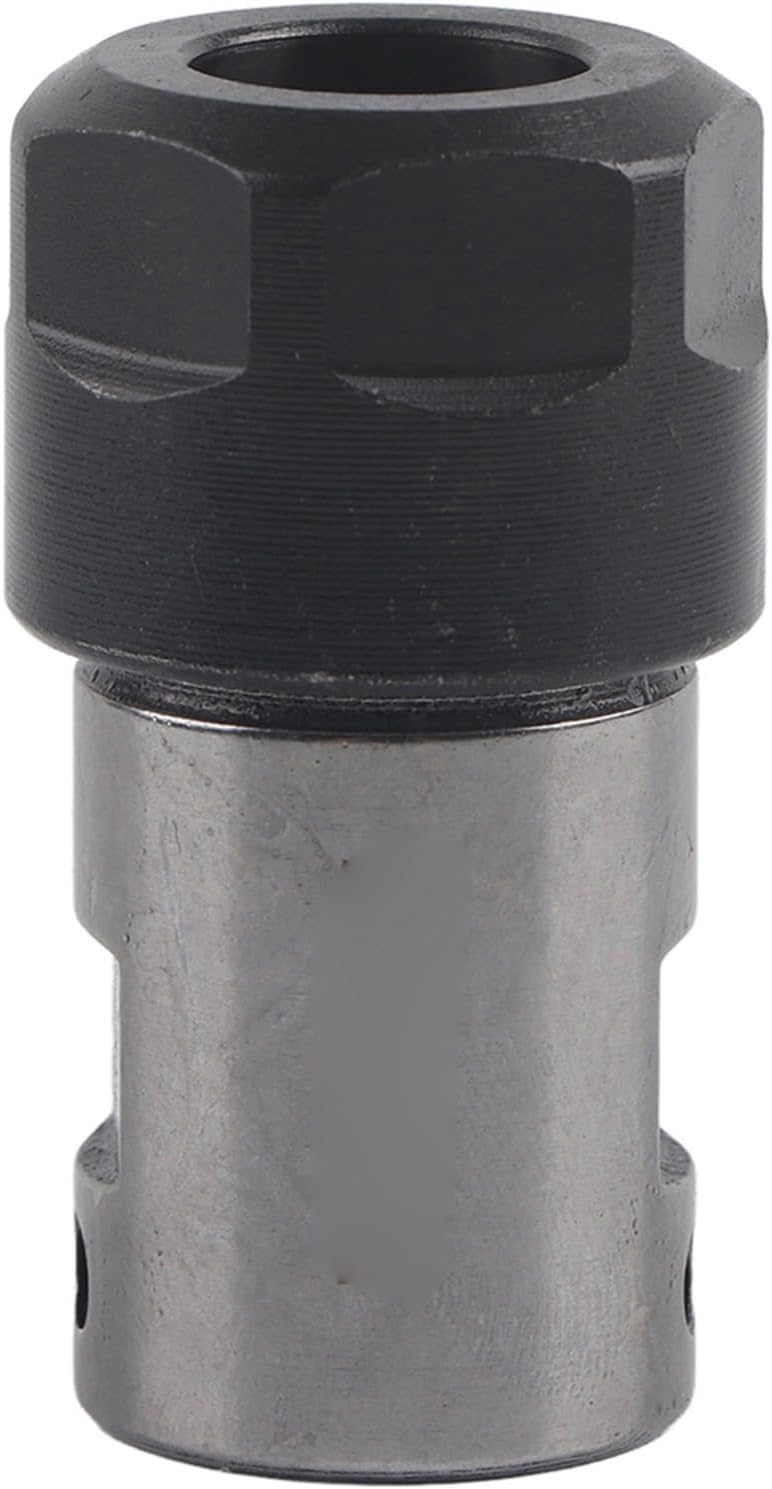 Collet Block Chuck Collet Holder Spindle Motor Shaft Clamping Tool Bar, ER16, 40mm Length - High Strength Durable Material, Spiral Linear Thread, Suitable for Lathes and Milling (10mm) - Image 1