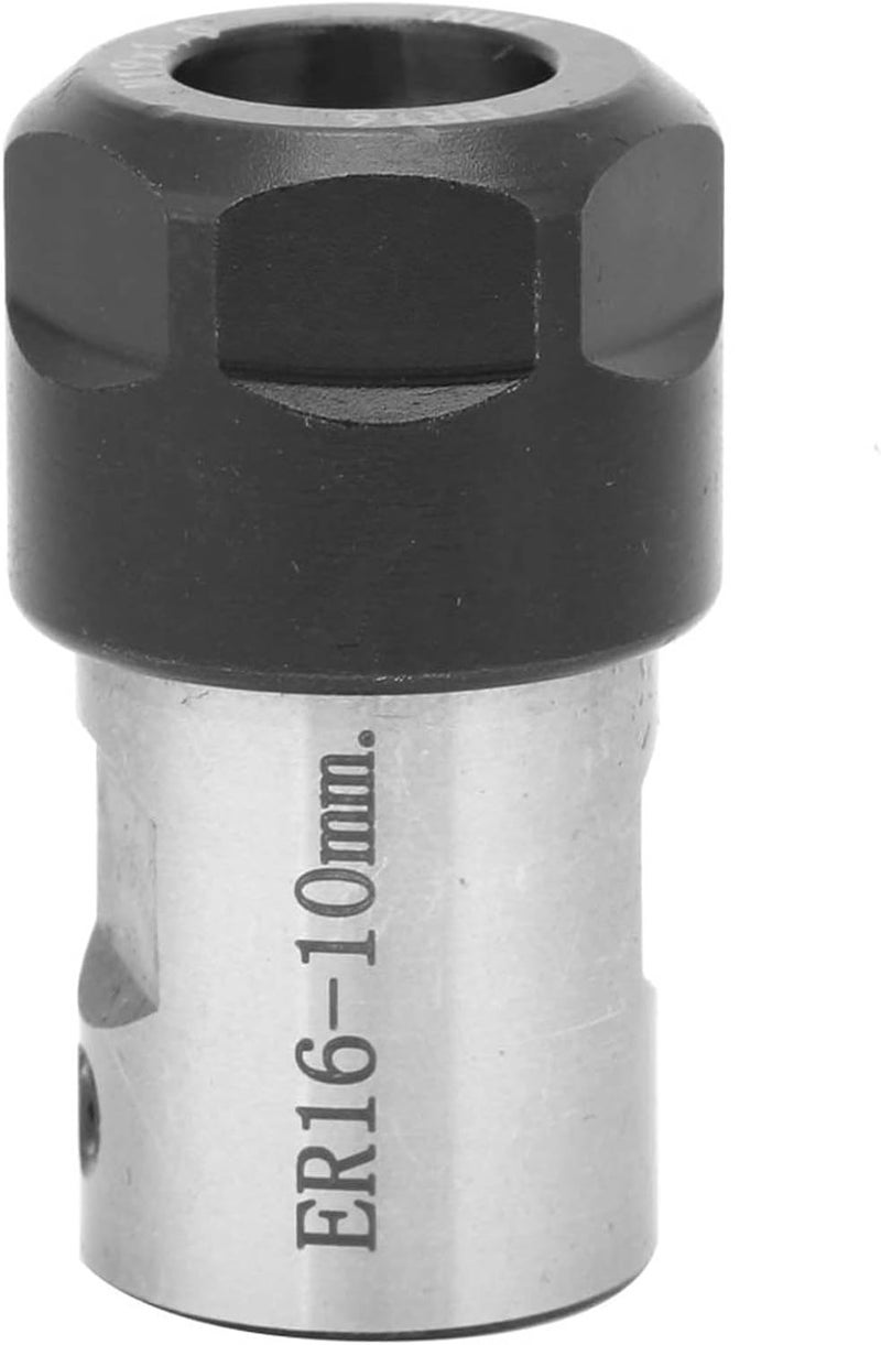 Collet Block Chuck Collet Holder Spindle Motor Shaft Clamping Tool Bar, ER16, 40mm Length - High Strength Durable Material, Spiral Linear Thread, Suitable for Lathes and Milling (10mm) - Image 3