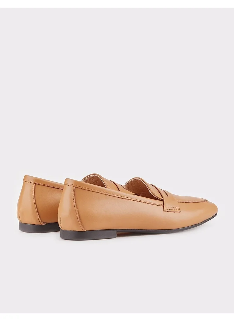 Cabani Leather Tan Women's Loafer
