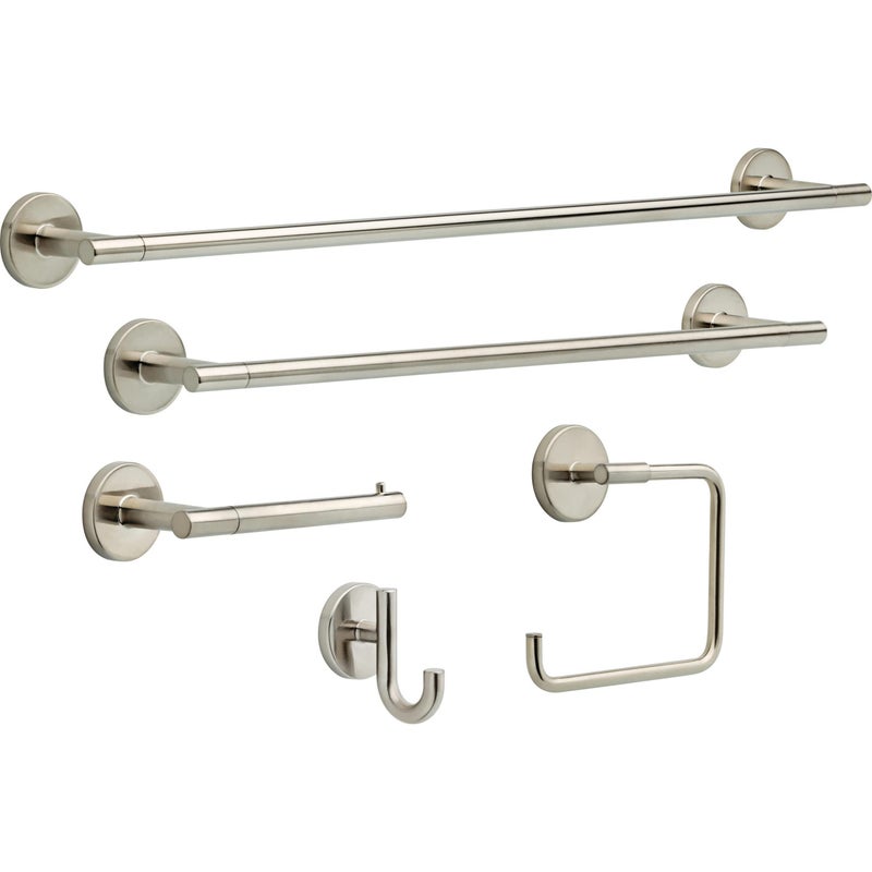 DELTA FAUCET 75950-SS Trinsic Toilet Paper Holder  3.31 x 7.00 x 3.31 Inches  Stainless - Image 3