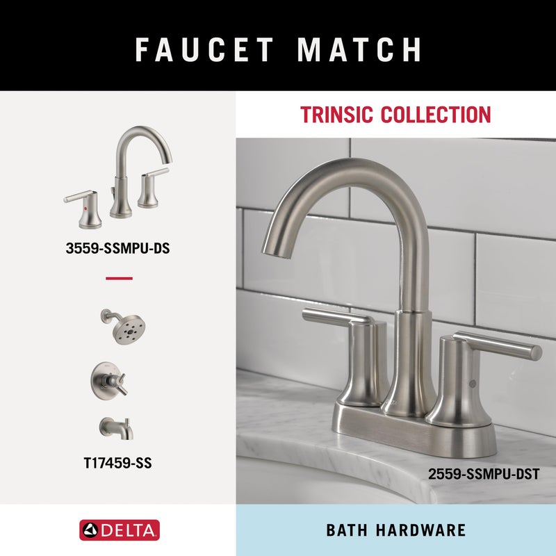 DELTA FAUCET 75950-SS Trinsic Toilet Paper Holder  3.31 x 7.00 x 3.31 Inches  Stainless - Image 4