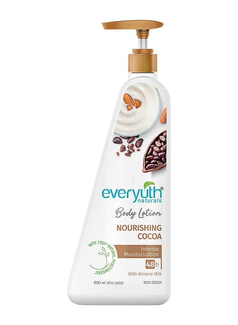 Everyuth Naturals Body Lotion Nourishing Cocoa 500ml - Image 1