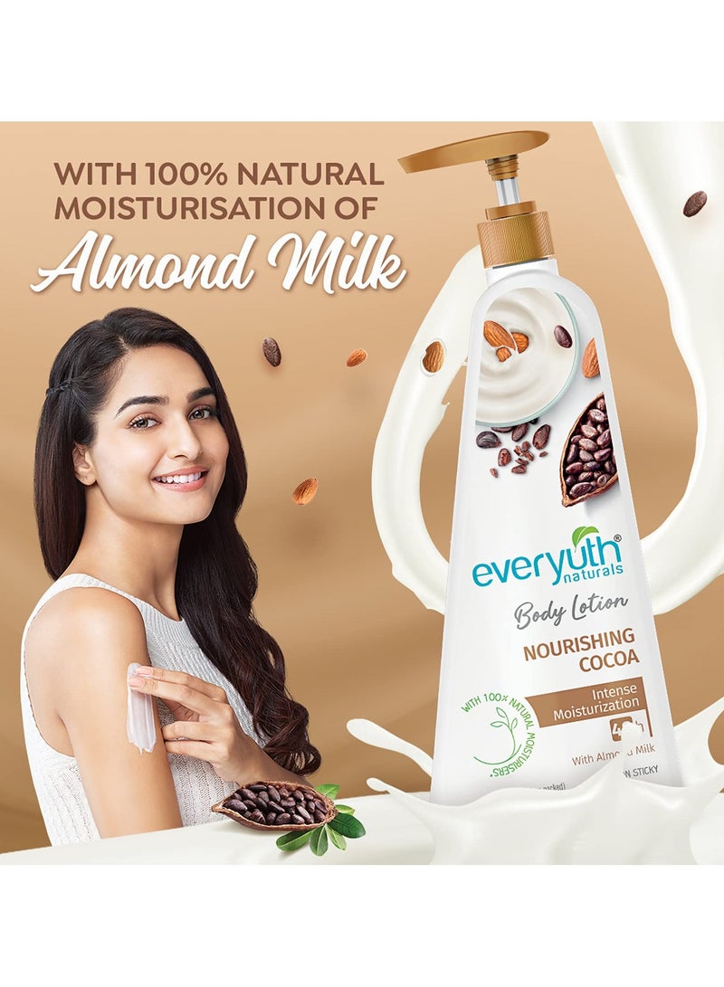 Everyuth Naturals Body Lotion Nourishing Cocoa 500ml - Image 3