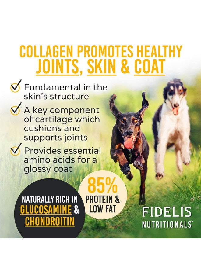 FIDELIS Rawhide-Free Treat Sticks, Long Lasting, Collagen Dog Chews, Treats, Small & Large Dogs, Beef Collagen, Gluten-Free, Grain-Free, Dog Chew, Bones-Alternative, Made in USA, 4pk, Chicken, 7" - Image 4