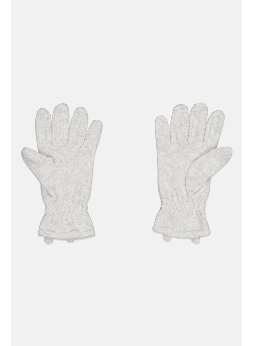 Tchibo - Women 1 Pair Knitted Gloves, Grey - Image 1