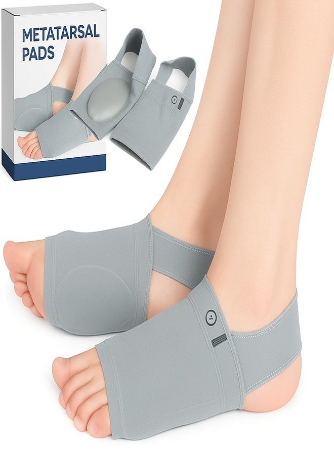 SWOPPLY Arch Support Sleeves, Metatarsal Compression Brace, Soft Elastic Gel Women Men Socks Pads Bandages Shoe Inserts, Bandage Sports Foot Pad - Image 1