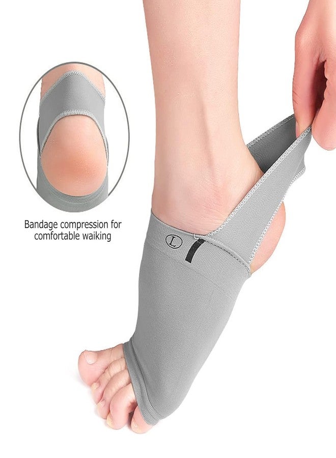 SWOPPLY Arch Support Sleeves, Metatarsal Compression Brace, Soft Elastic Gel Women Men Socks Pads Bandages Shoe Inserts, Bandage Sports Foot Pad - Image 5