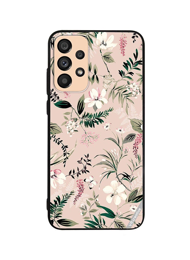 VR CREATIVE Protective Case Cover For Samsung Galaxy A73 5G Whitpi Design Multicolour - Image 1