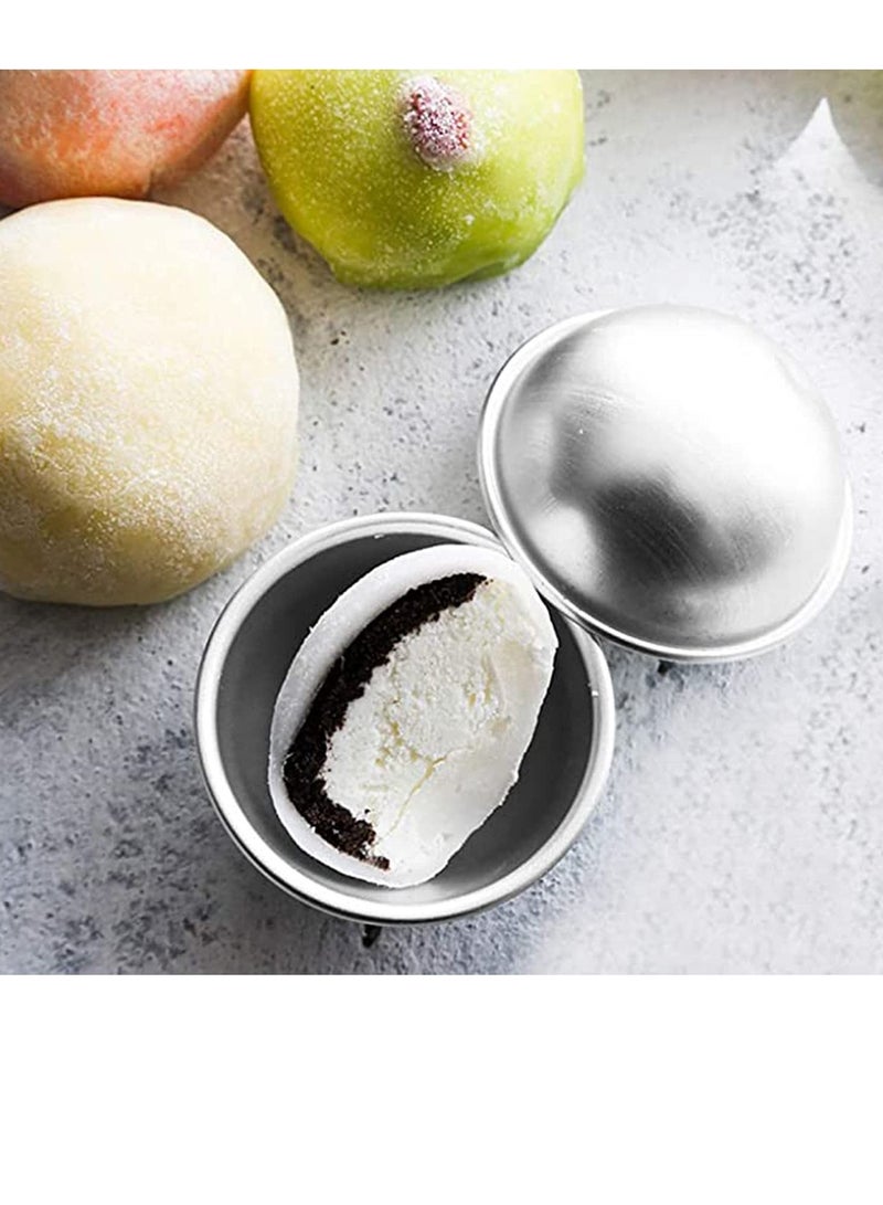 Chocolate Silicone Mould Sphere ound Baking Mold Extra Large non-stick 5-Cavity Semi Molds, 1 Packs Cocoa Bomb Ball Making Hot Bomb, Dome Mouse - Image 2