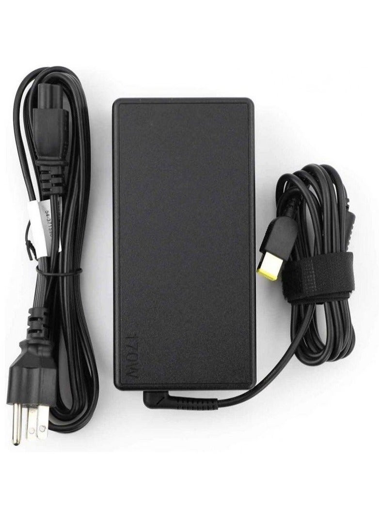 JSBazar 20V 8.5A square tip 170W ADL170NDC3A 5A10J46694 ADP-170CB B Laptop AC Replacement Adapter for Lenovo ThinkPad T440p W541 W540 PA-1171-71 Tablet - Image 2