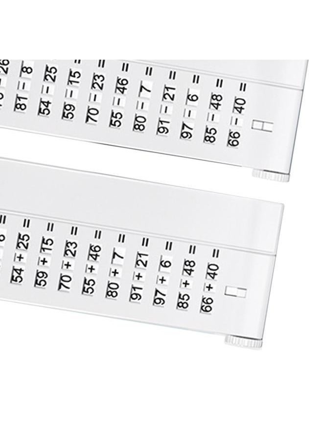 NIBEMINENT - Pocket Arithmetic Tablet Early Education Puzzle Practice Math Interactive Learning Children Board Addition Subtraction Mixing - Image 1