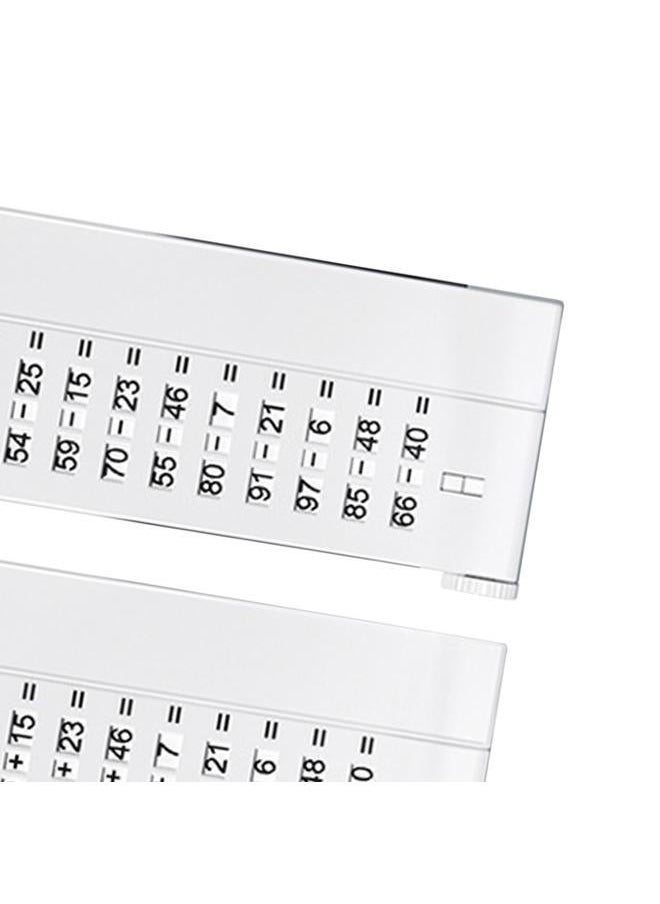 NIBEMINENT - Pocket Arithmetic Tablet Early Education Puzzle Practice Math Interactive Learning Children Board Addition Subtraction Mixing - Image 1