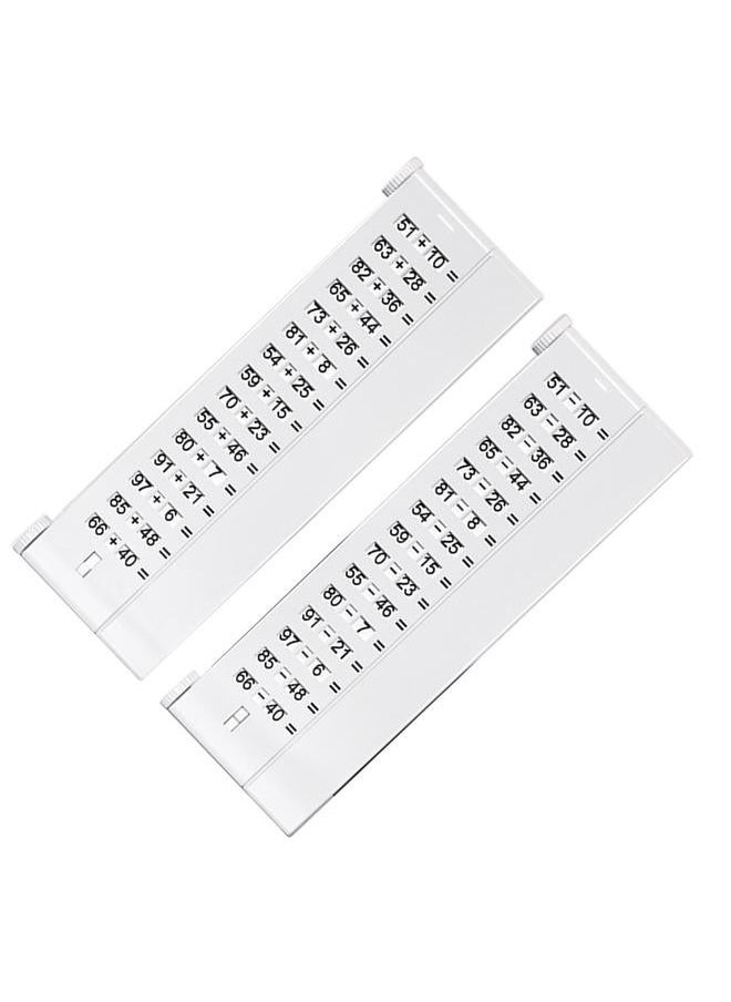 NIBEMINENT - Pocket Arithmetic Tablet Early Education Puzzle Practice Math Interactive Learning Children Board Addition Subtraction Mixing - Image 1