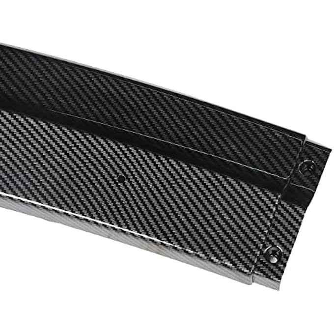 munirater 2Pcs Front Bumper Splitter Lip Kit CS Style Carbon Fiber Replacement for 2015-2019 F82 F83 M4 F80 M3 - Image 4