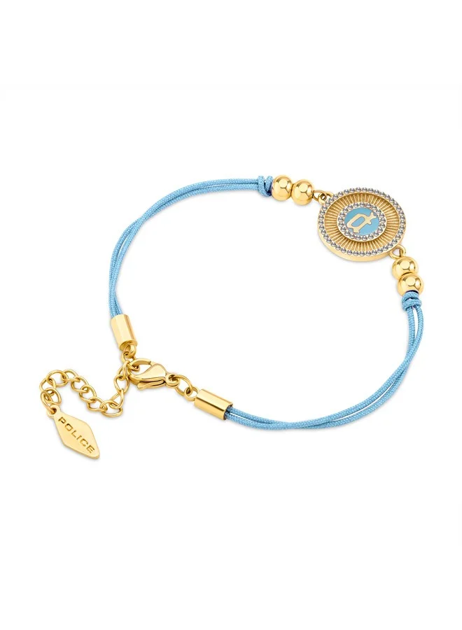 POLICE Luck Gold Plated Ladies Bracelet With Crystals 170+35MMPEJLB0003604