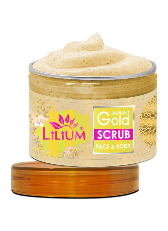 Radiant Gold Face & Body Scrub, 250G, With Gold Dust & Olive Oil - pzsku/Z71308D2D16D634019608Z/45/_/1733730265/27809893-a6b7-492f-b343-84029aa7e2be