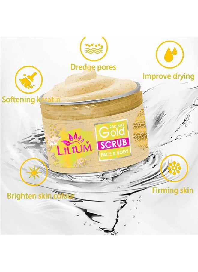 Radiant Gold Face & Body Scrub, 250G, With Gold Dust & Olive Oil - pzsku/Z71308D2D16D634019608Z/45/_/1733730396/bb6f64f4-3fe7-4d2f-9f05-a96c781c4015