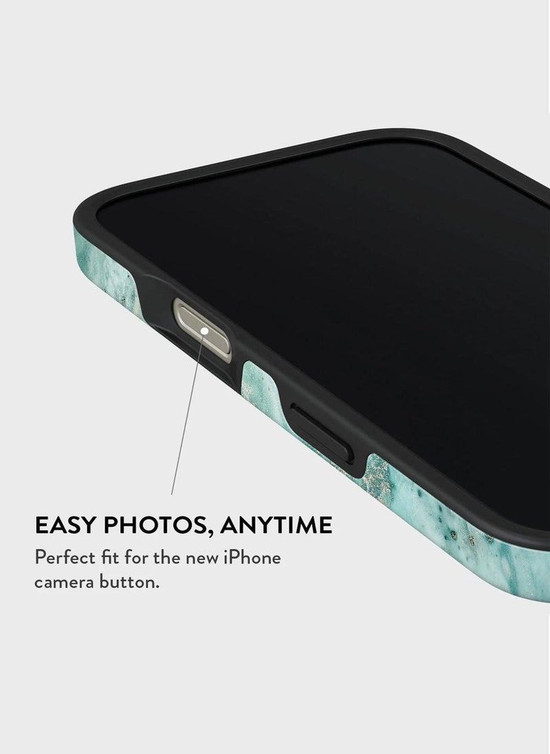 BURGA - BURGA Phone Case Compatible with iPhone 16 PRO - Hybrid 2-Layer Hard Shell + Silicone Protective Case - Uluwatu - Scratch-Resistant Shockproof Mobile Cover - Image 1