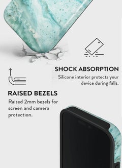 BURGA BURGA Phone Case Compatible with iPhone 16 PRO - Hybrid 2-Layer Hard Shell + Silicone Protective Case - Uluwatu - Scratch-Resistant Shockproof Mobile Cover  - Image 4