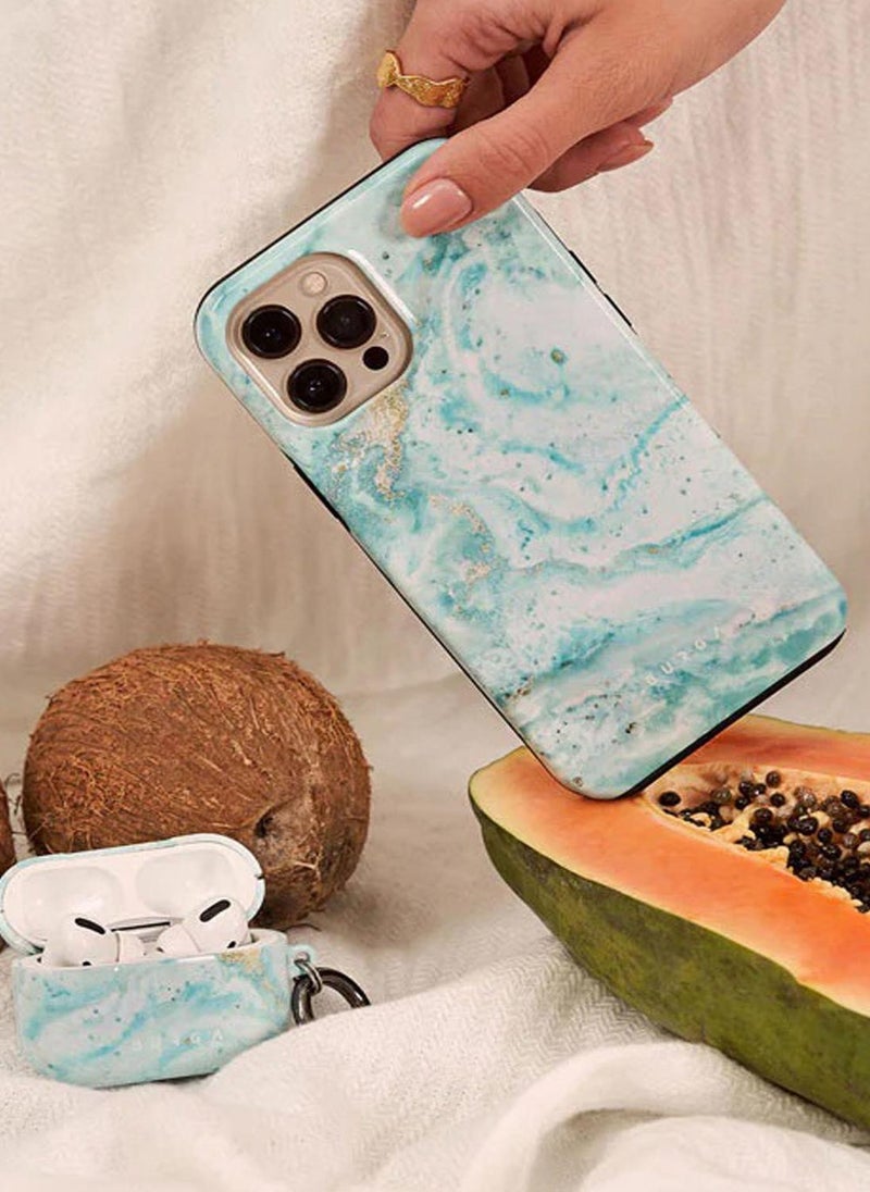 BURGA - BURGA Phone Case Compatible with iPhone 16 PRO - Hybrid 2-Layer Hard Shell + Silicone Protective Case - Uluwatu - Scratch-Resistant Shockproof Mobile Cover - Image 1