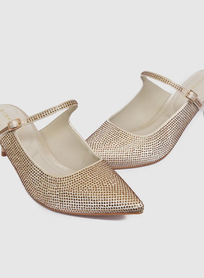 Vincci Pointed Toe Pumps