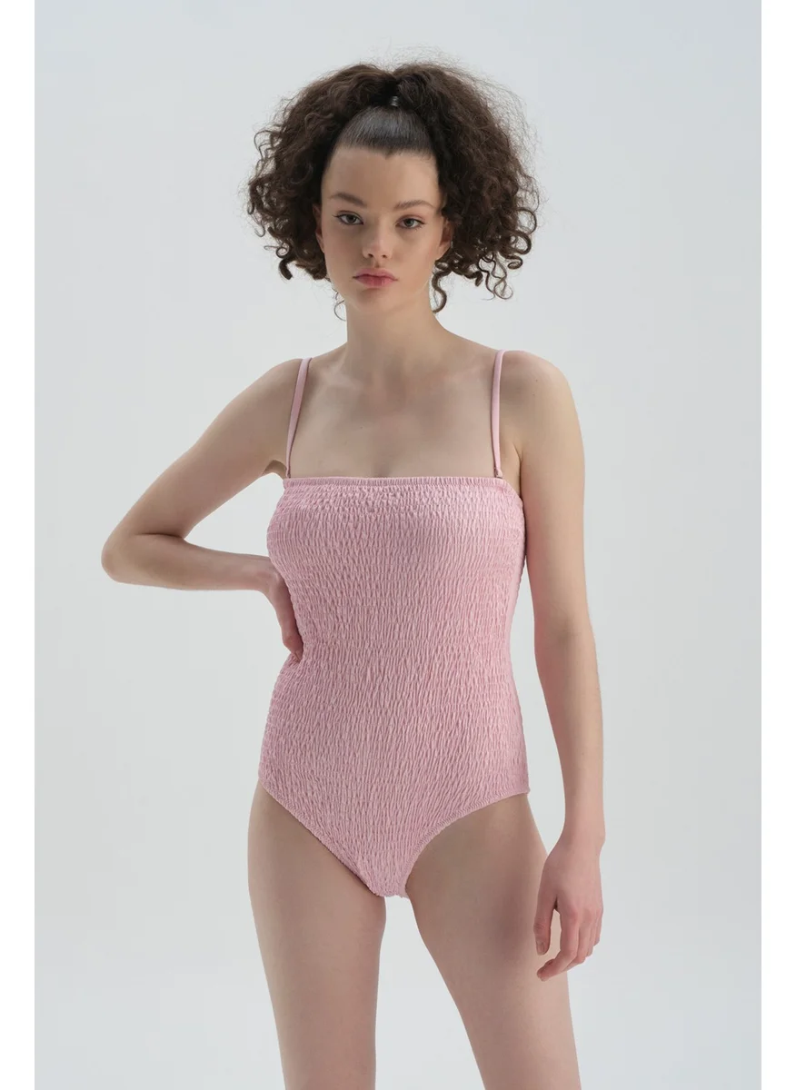 dagi Pink Strapless Swimwear