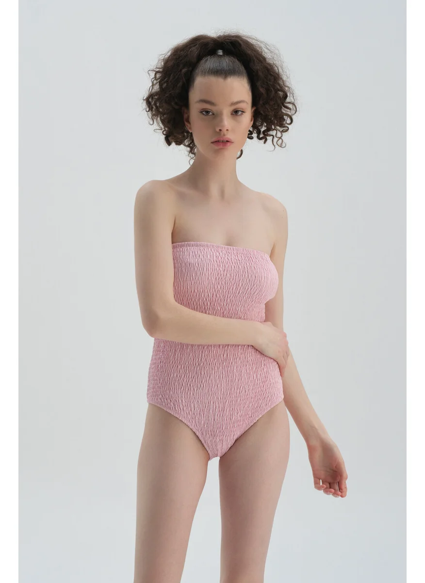 dagi Pink Strapless Swimwear
